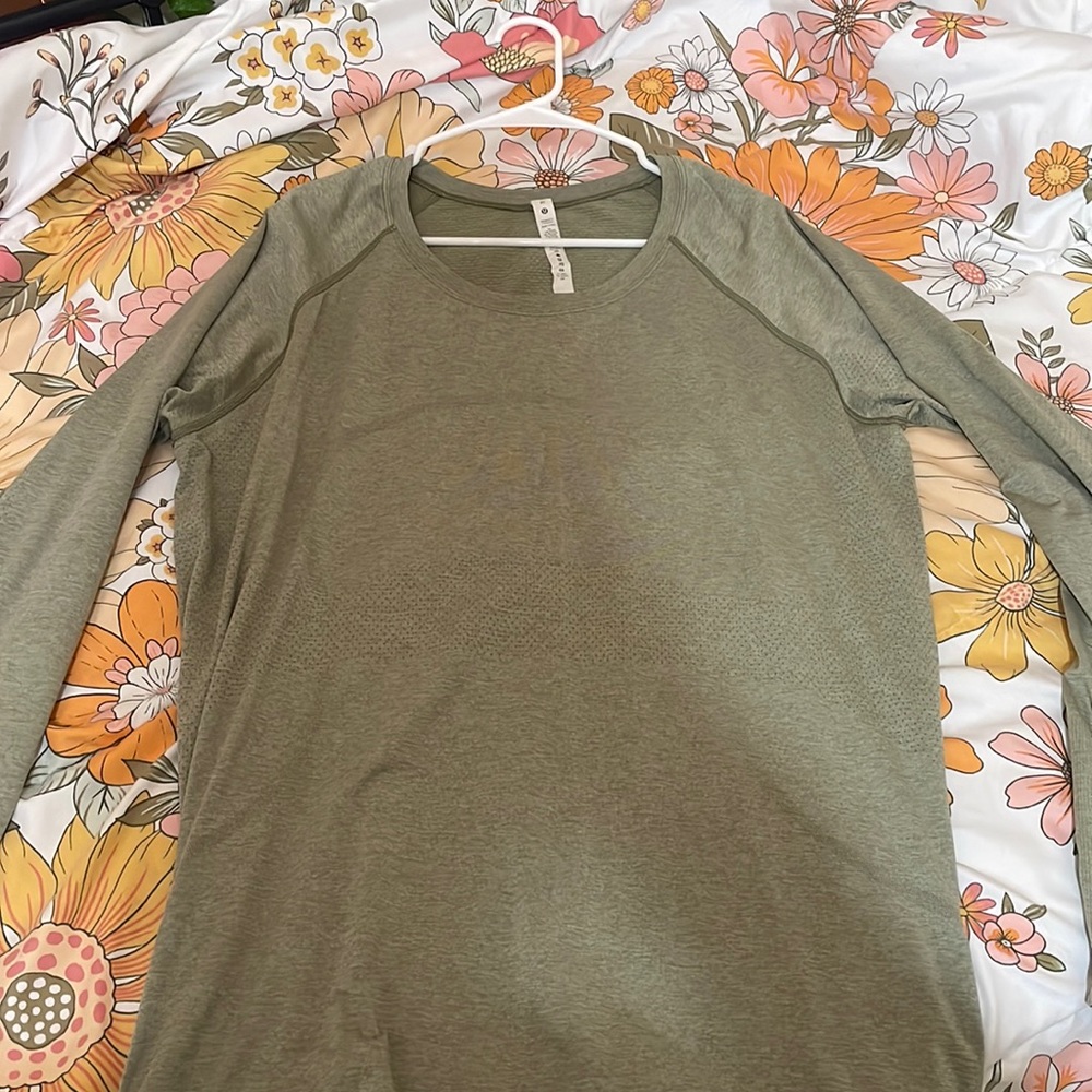 lululemon size 20 swiftly tech long sleeve 2.0